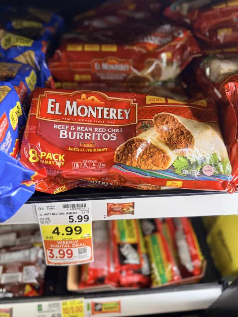 el monterey burritos kroger shelf image (1)