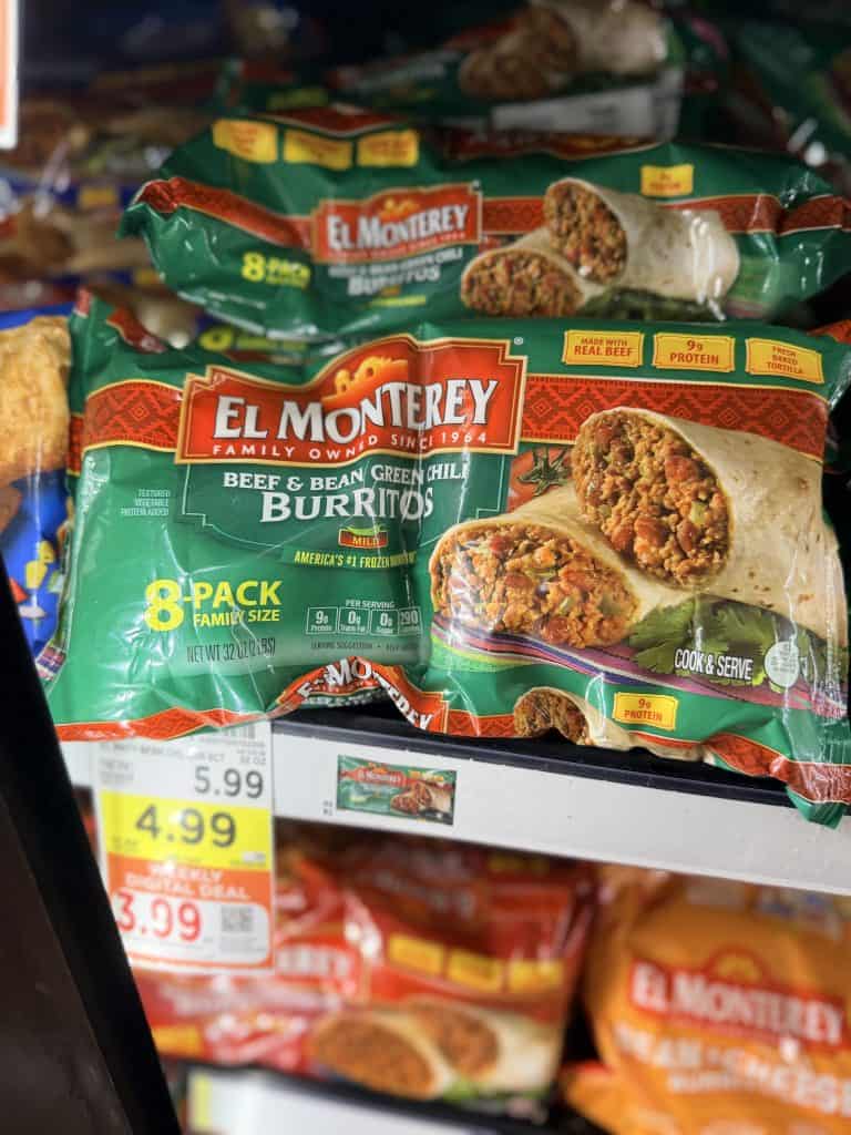 el monterey burritos kroger shelf image (1)