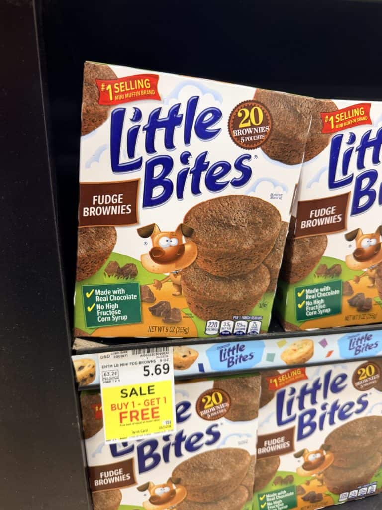entenmann's little bites kroger shelf image (1)