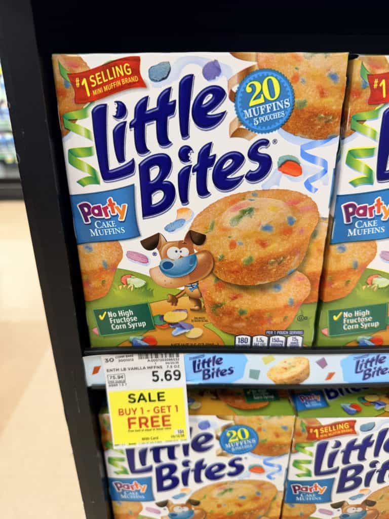 entenmann's little bites kroger shelf image (2)