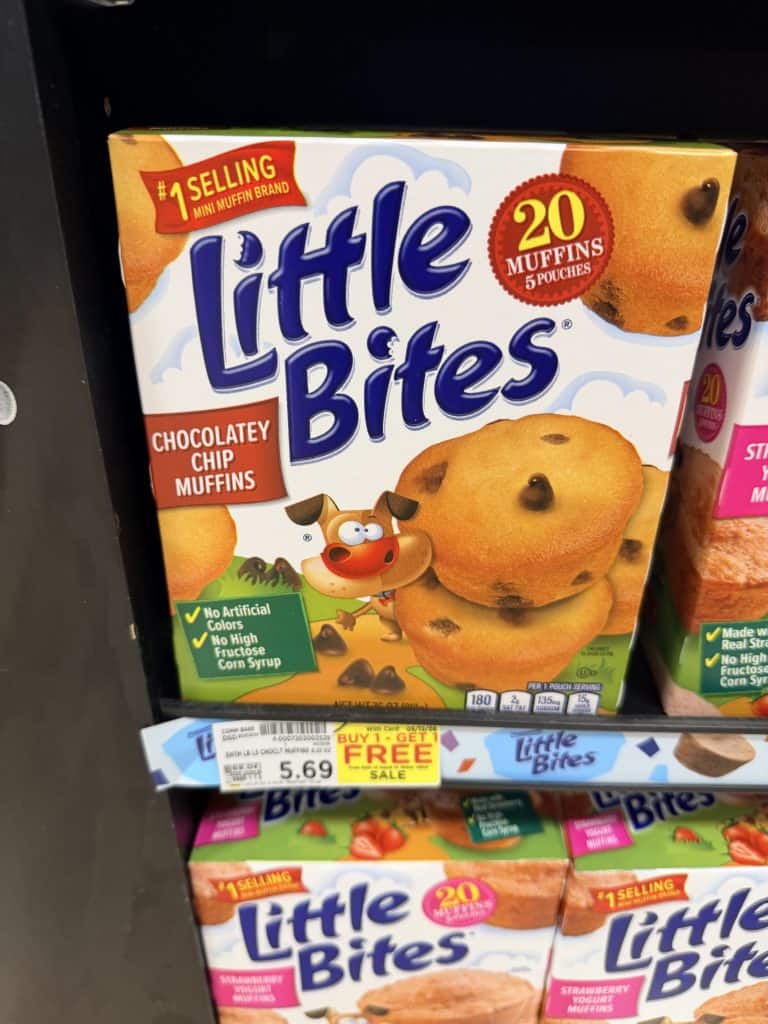 entenmann's little bites kroger shelf image (2)