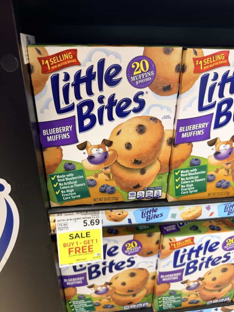 entenmann's little bites kroger shelf image (2)