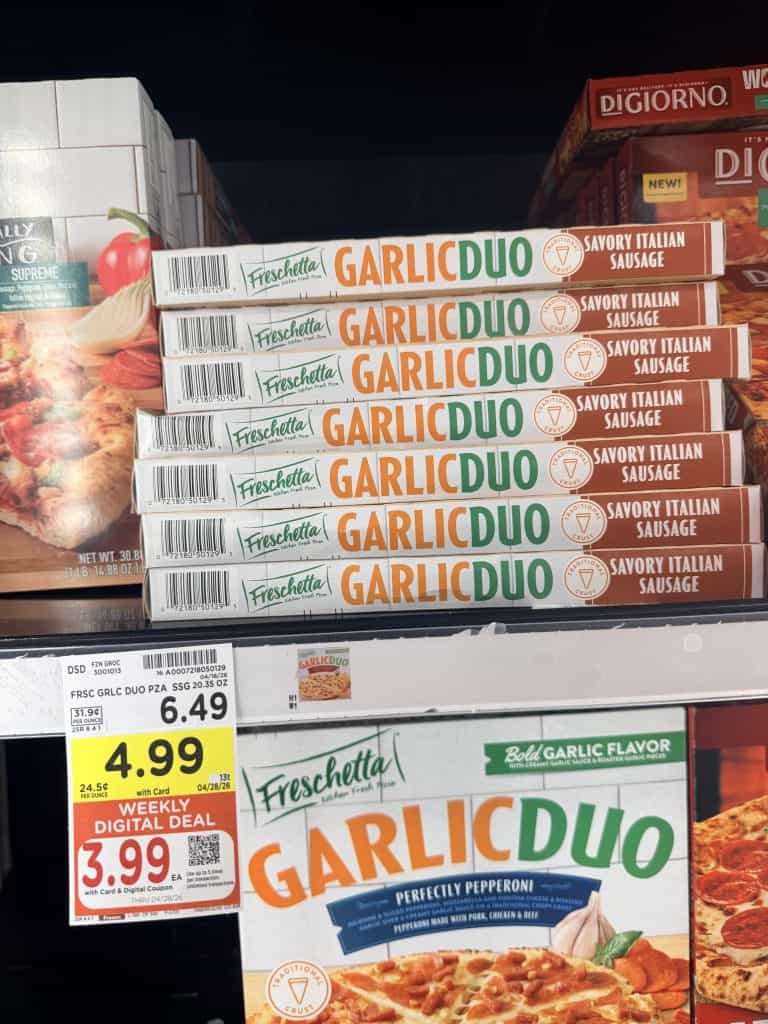 freschetta pizza kroger shelf image (3)