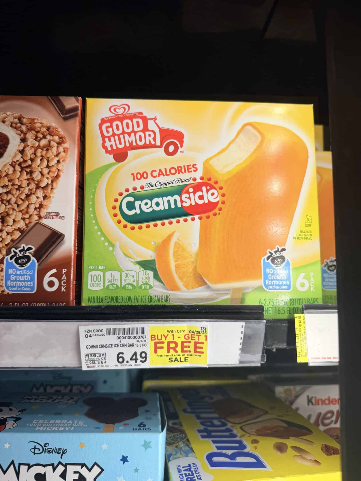 Good Humor Bars as low as $2.24! - Kroger Krazy