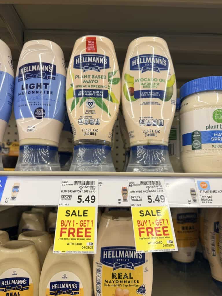 hellmann's mayo kroger shelf image (1)