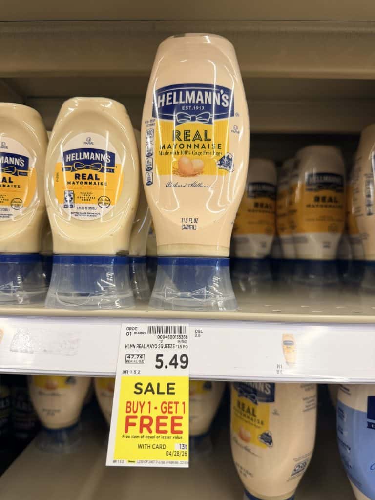 hellmann's mayo kroger shelf image (1)