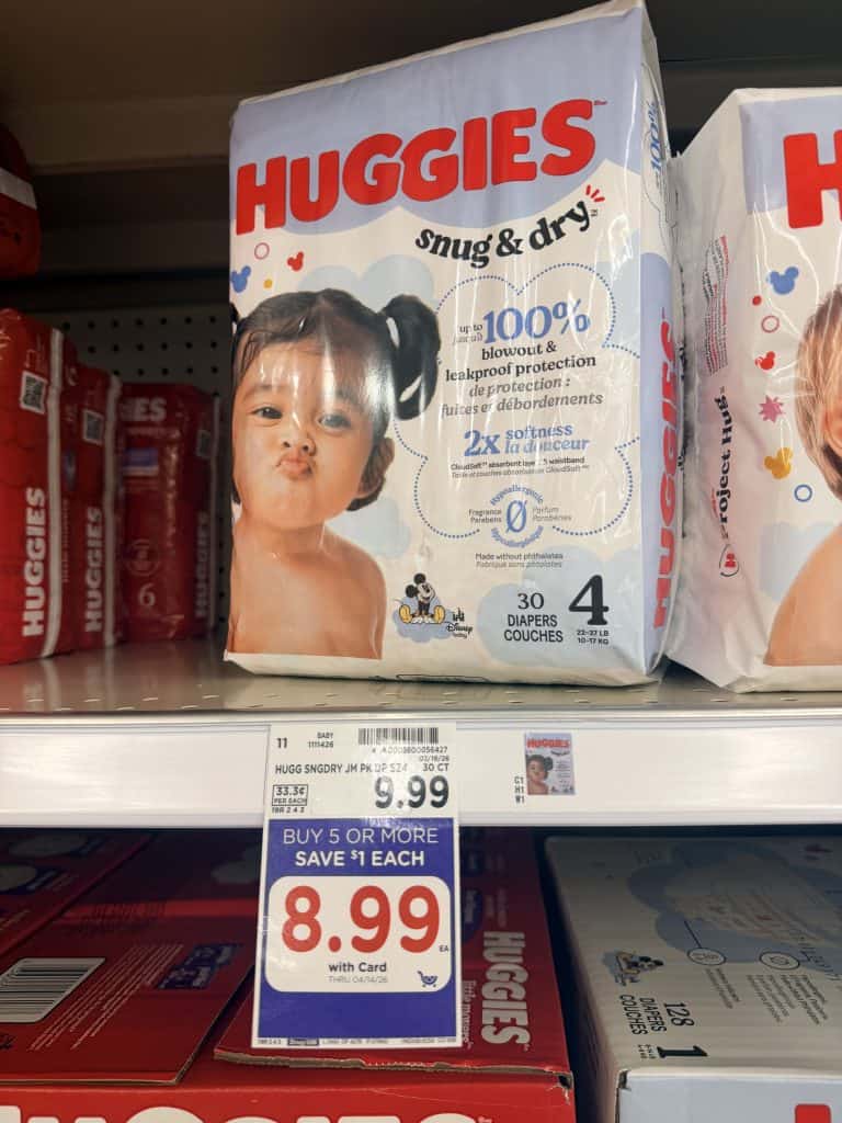 huggies bagged diapers kroger shelf image (1)