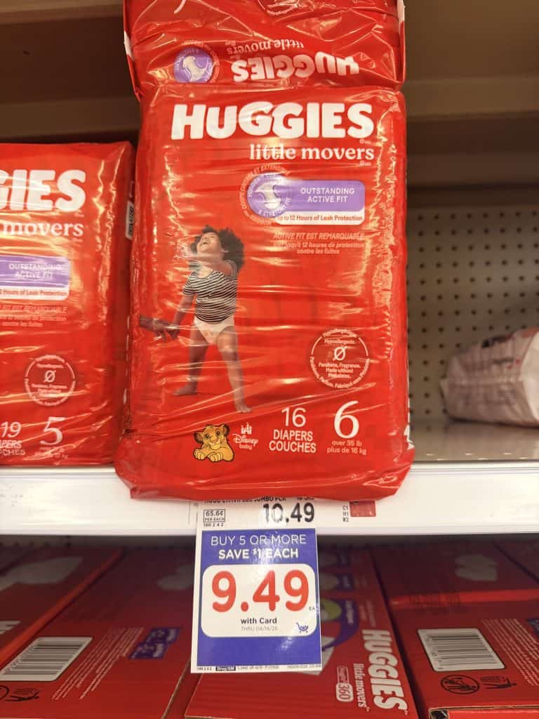 huggies bagged diapers kroger shelf image (1)