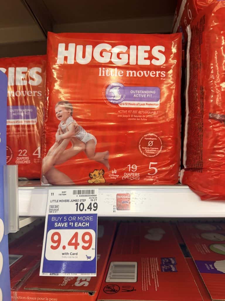 huggies bagged diapers kroger shelf image (1)