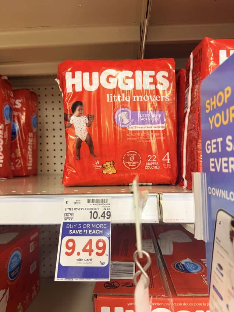 huggies bagged diapers kroger shelf image (1)