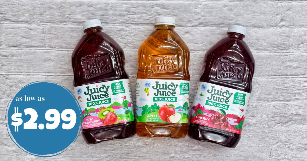 Juicy Juice as low as $2.99!