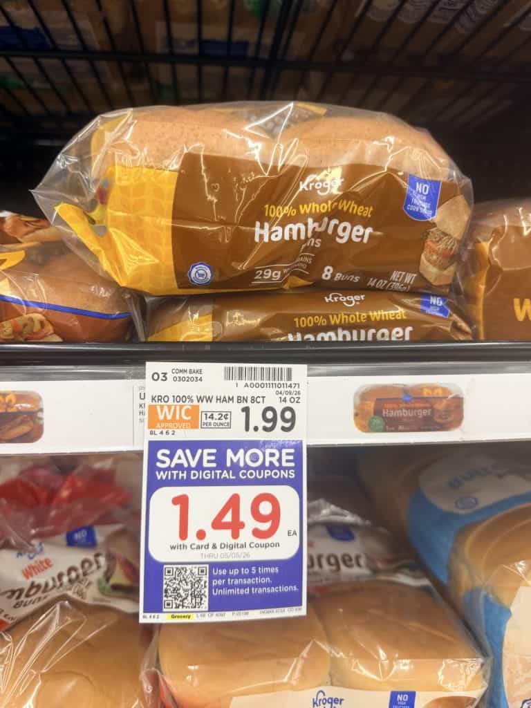 kroger bread and buns kroger shelf image (1)