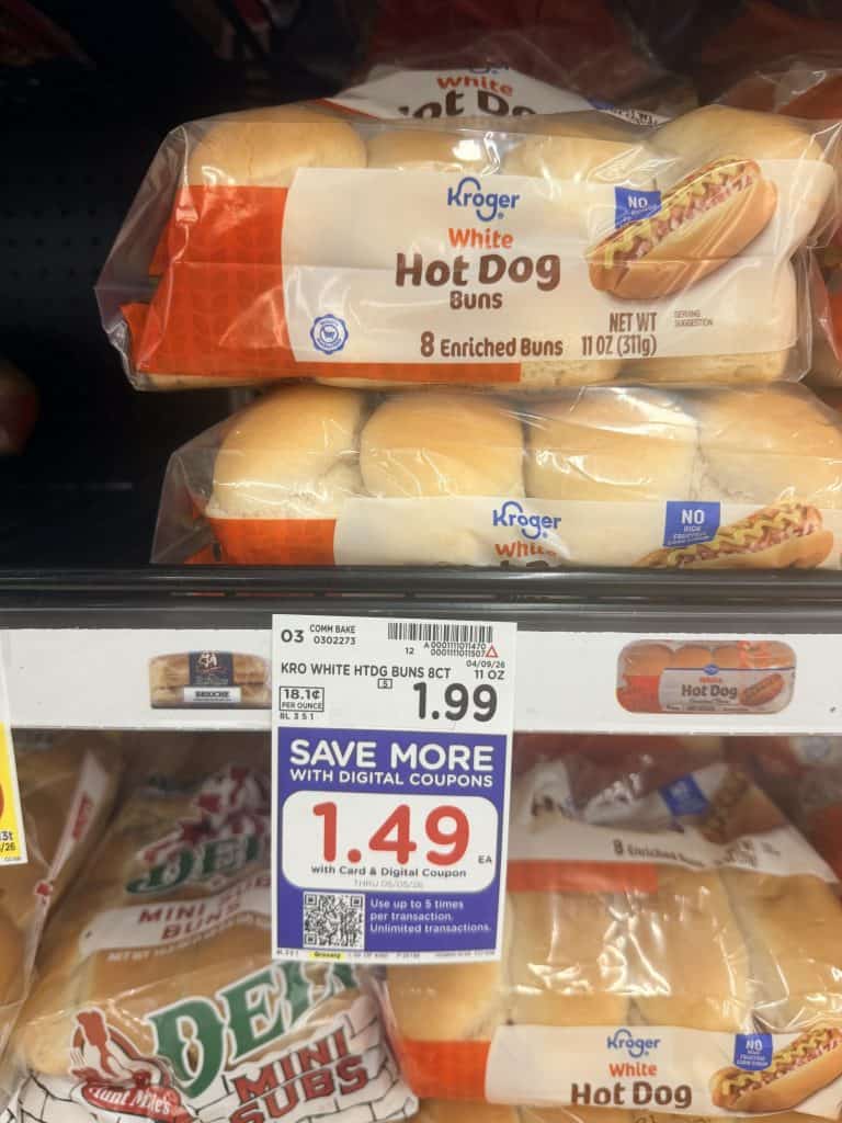 kroger bread and buns kroger shelf image (1)