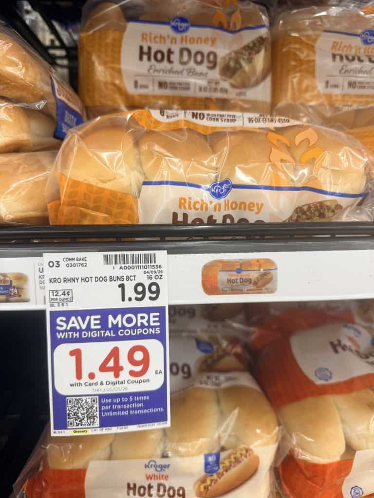 kroger bread and buns kroger shelf image (1)