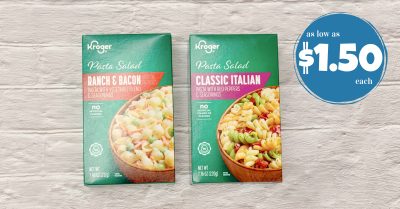 kroger pasta salad kroger krazy