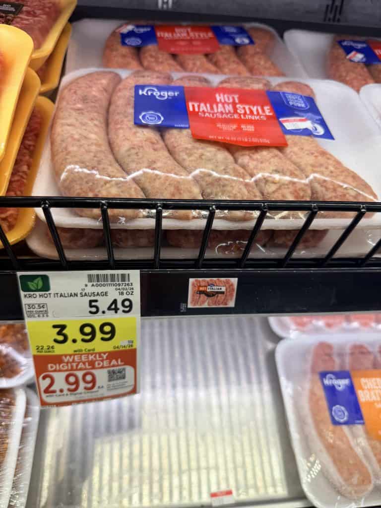 kroger sausage shelf image (1)