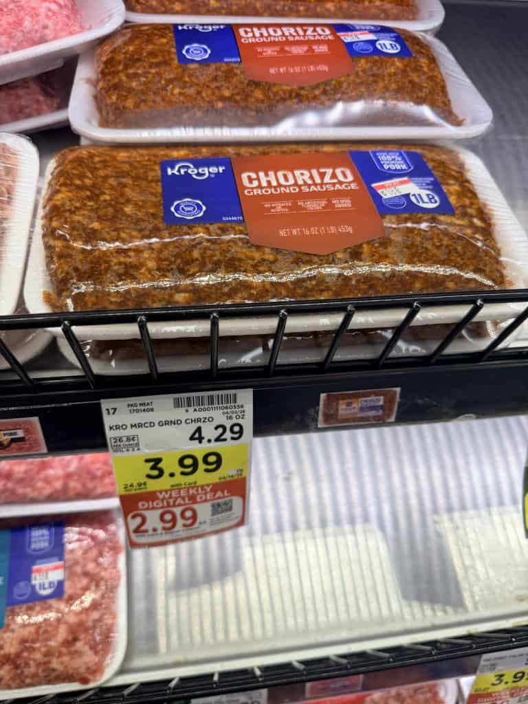 kroger sausage shelf image (1)