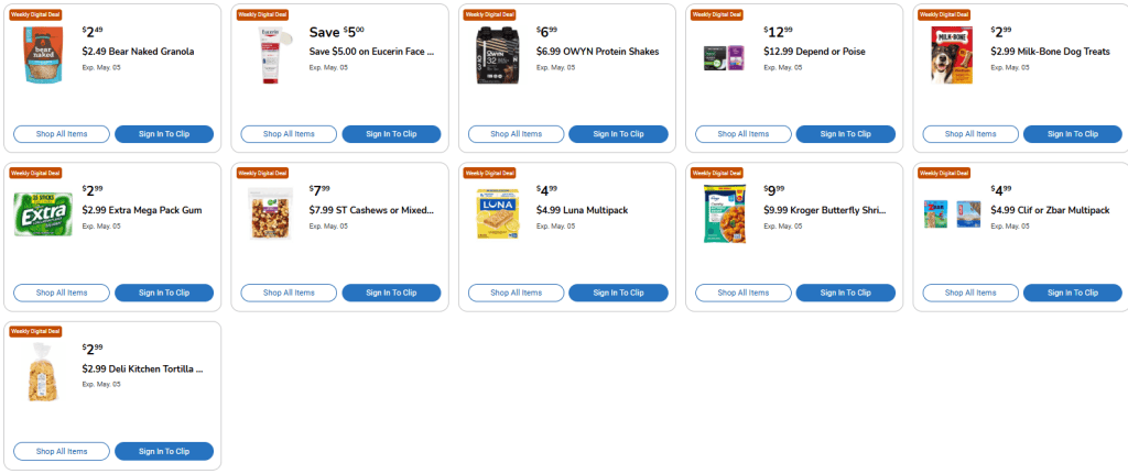 kroger weekly digital coupons