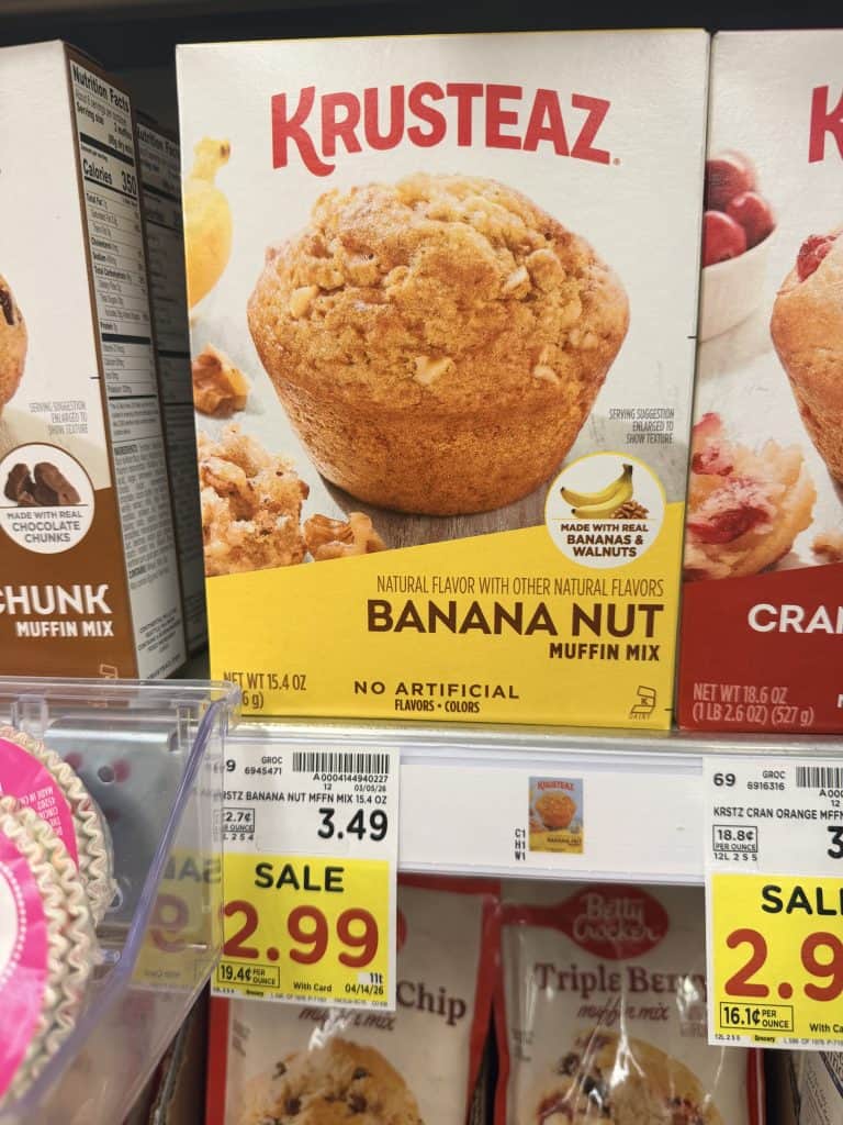 krusteaz muffin mix kroger shelf image (1)