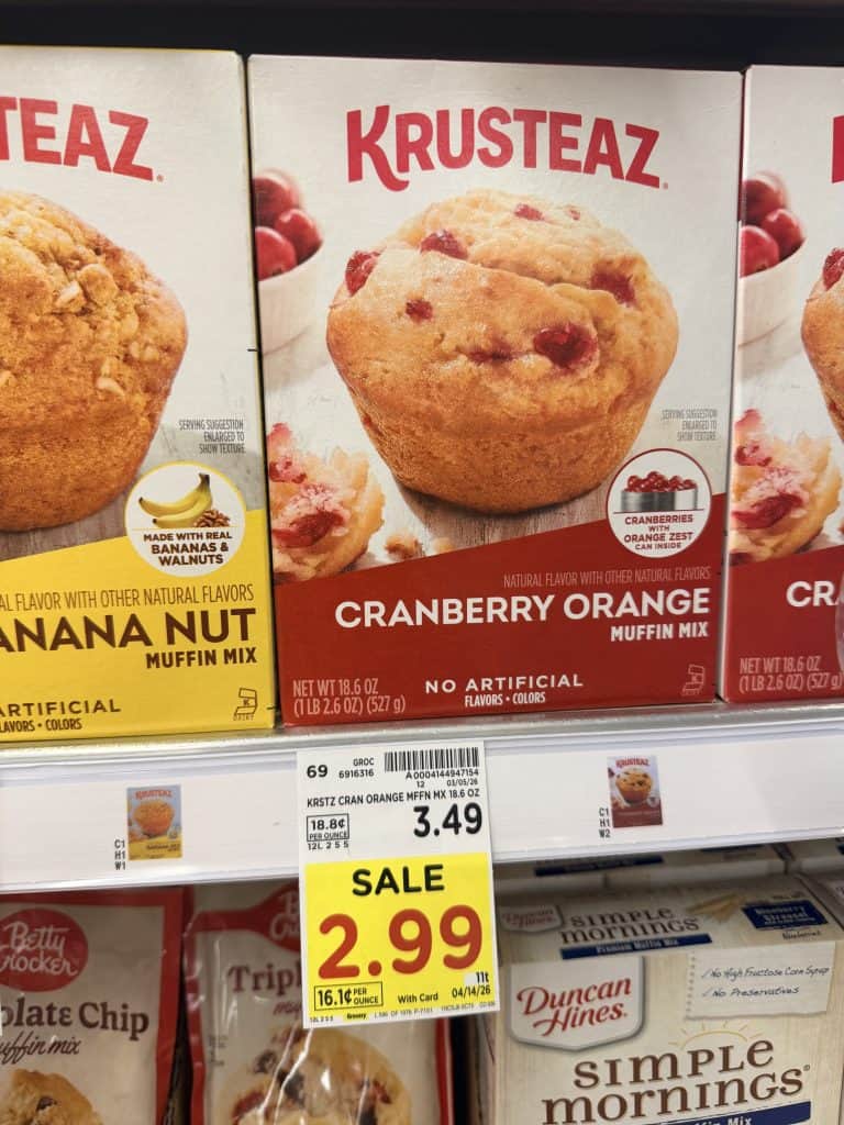 krusteaz muffin mix kroger shelf image (1)