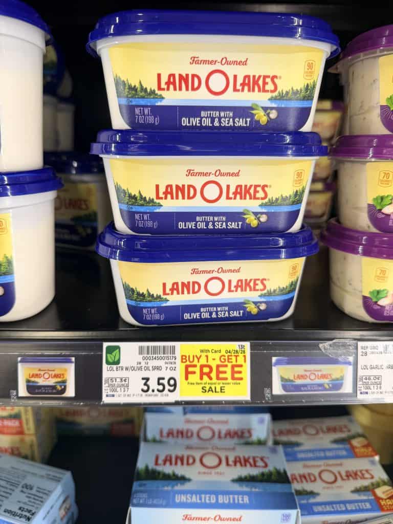 land o lakes butter spread kroger shelf image (1)