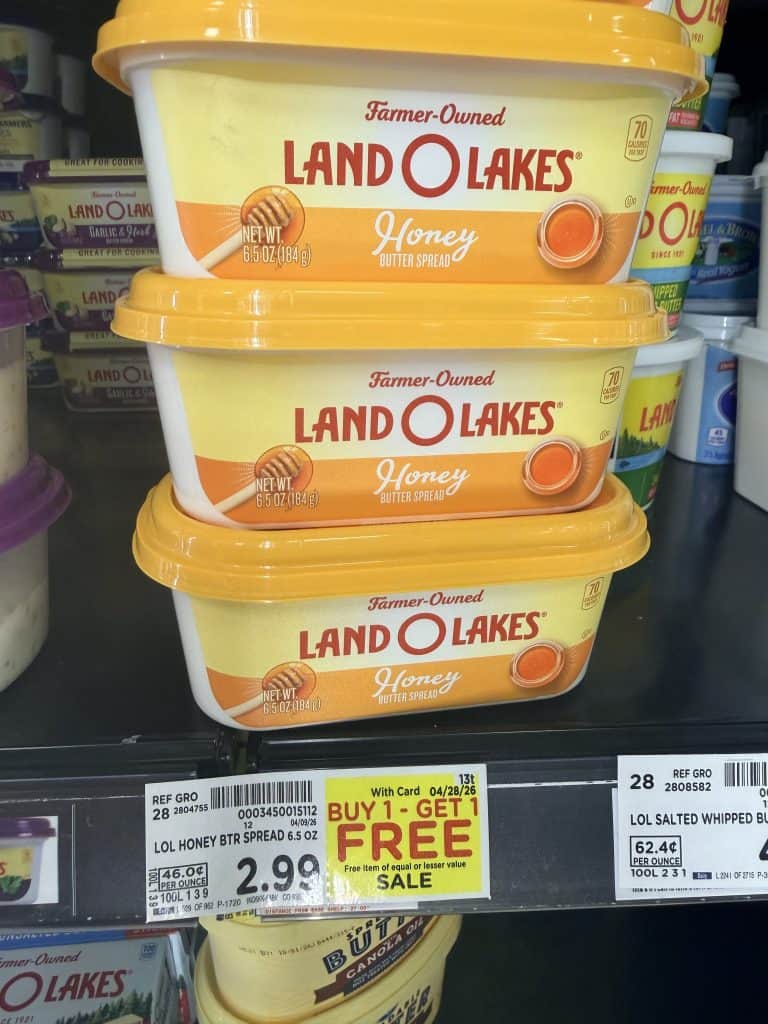 land o lakes butter spread kroger shelf image (1)