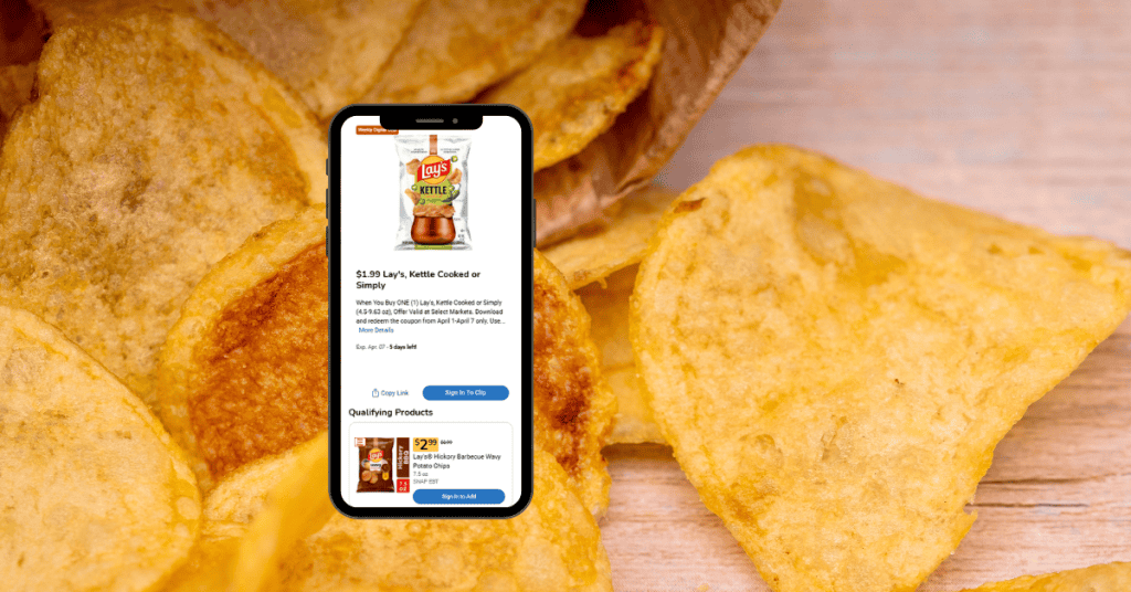 lay's potato chips kroger digital coupon