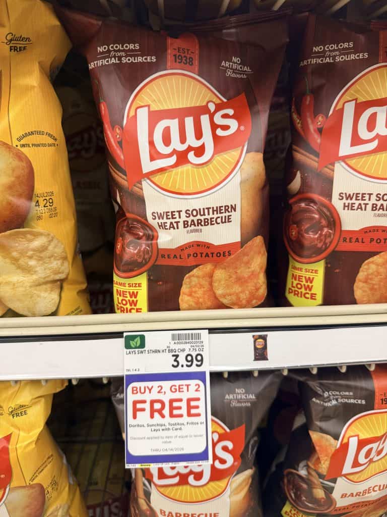 lays, sunchips and doritos kroger shelf image (21)