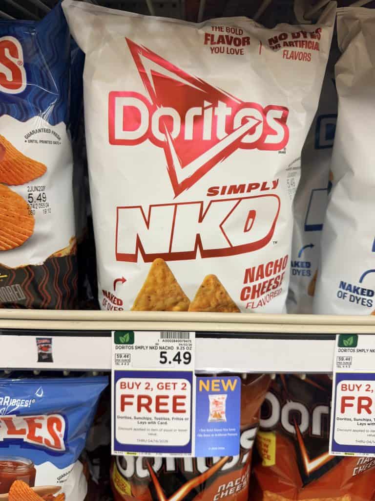 lays, sunchips and doritos kroger shelf image (21)