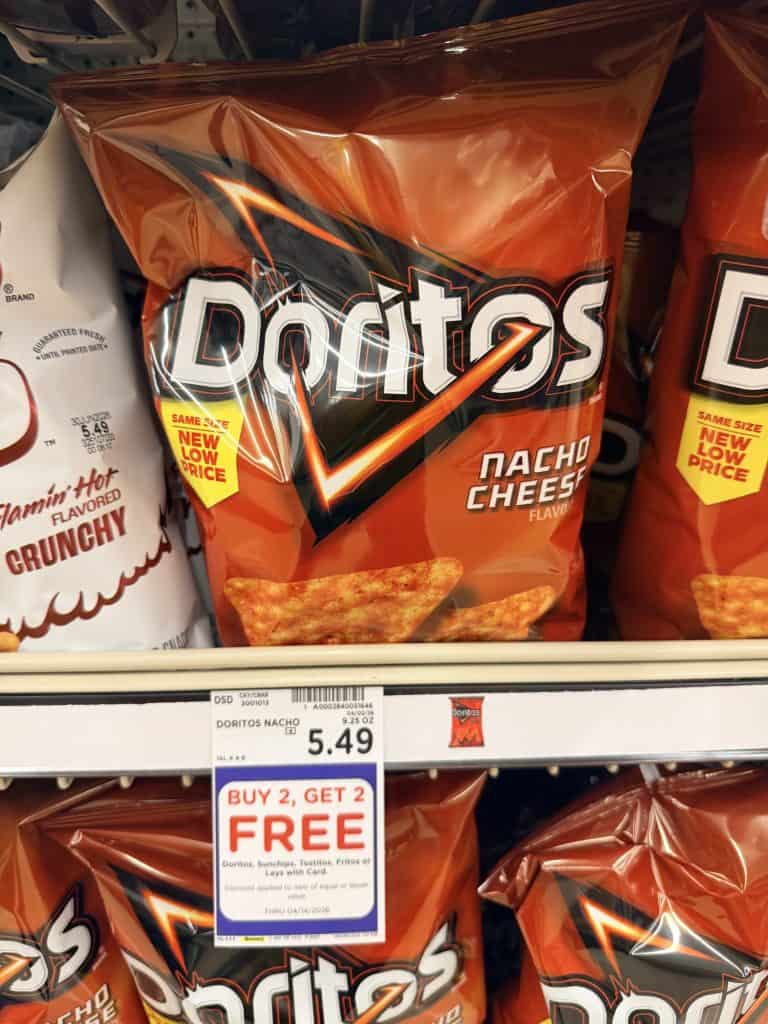 lays, sunchips and doritos kroger shelf image (21)