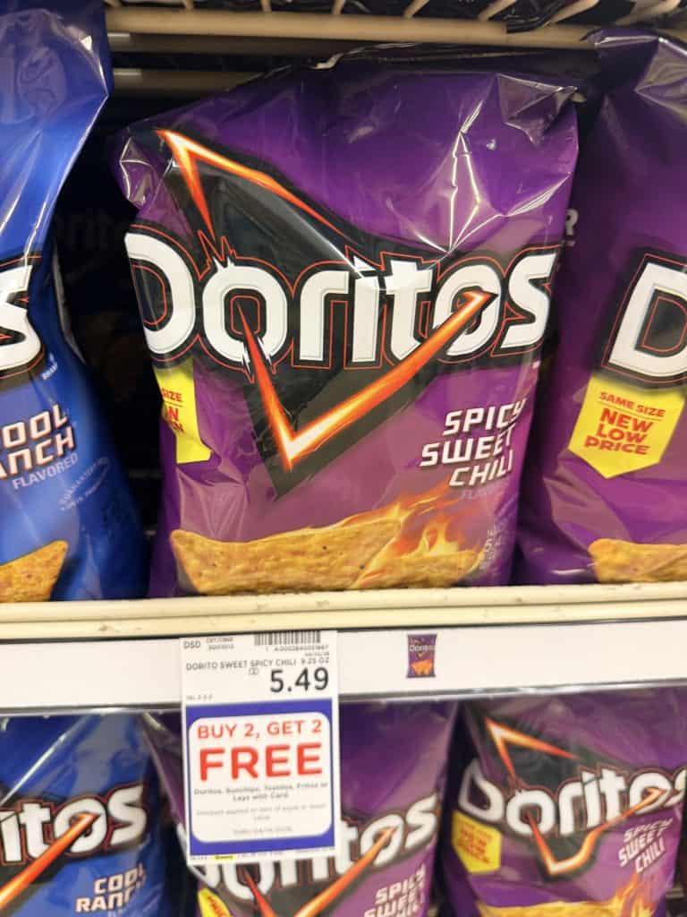 lays, sunchips and doritos kroger shelf image (21)
