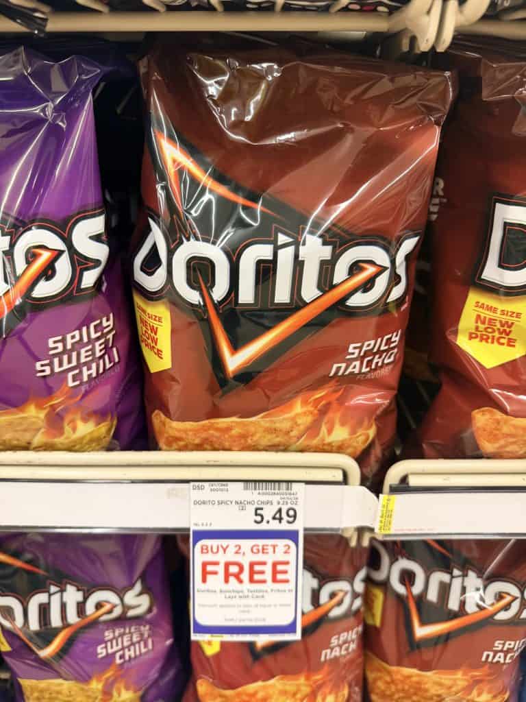 lays, sunchips and doritos kroger shelf image (21)