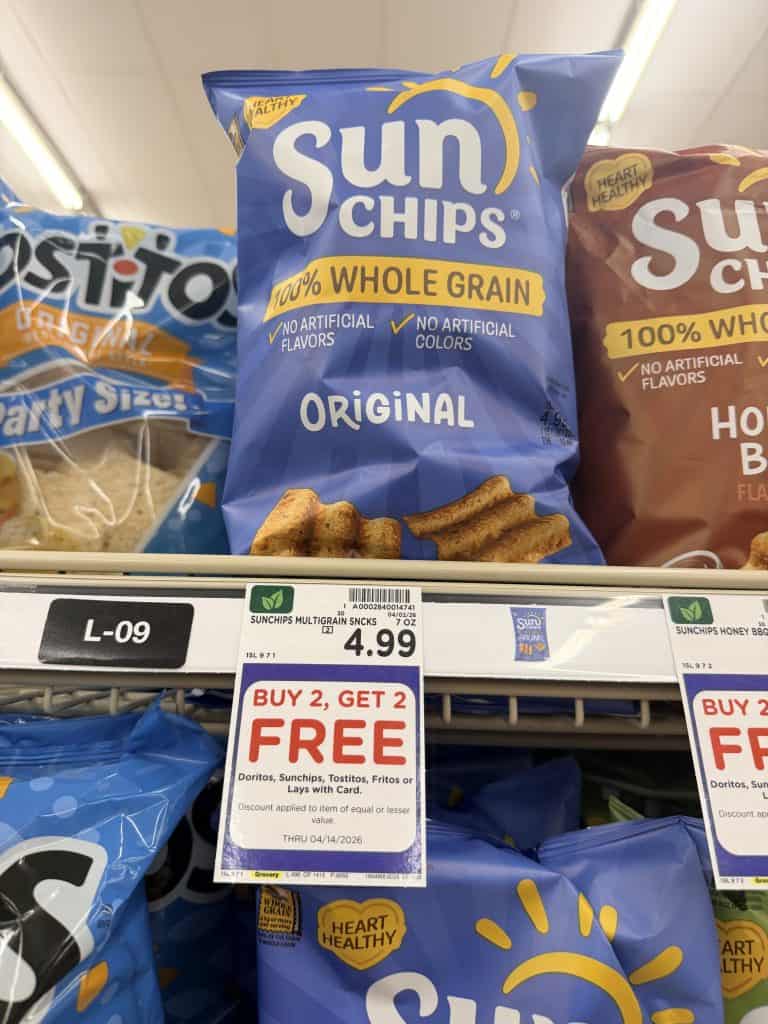 lays, sunchips and doritos kroger shelf image (21)