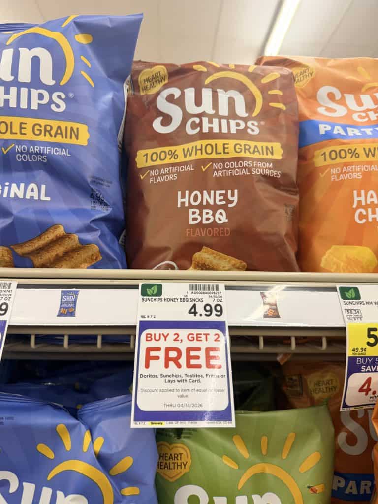 lays, sunchips and doritos kroger shelf image (21)