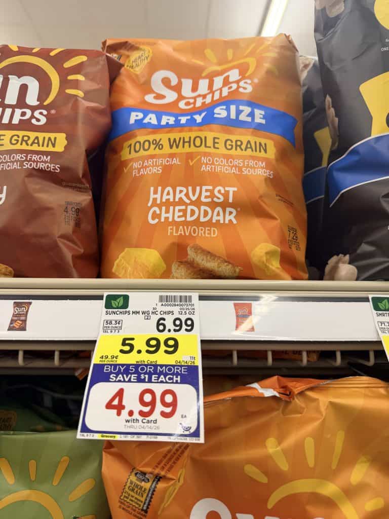 lays, sunchips and doritos kroger shelf image (21)