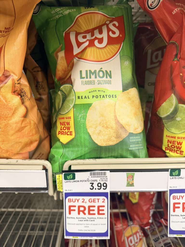 lays, sunchips and doritos kroger shelf image (21)