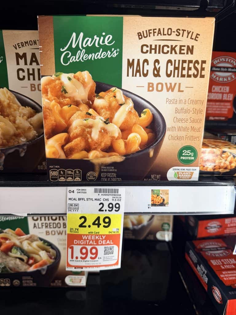 marie callenders meals kroger shelf image (2)
