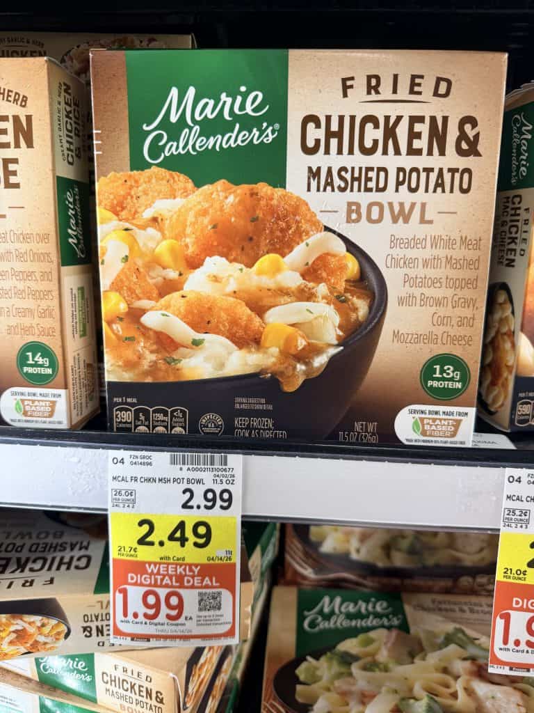 marie callenders meals kroger shelf image (2)