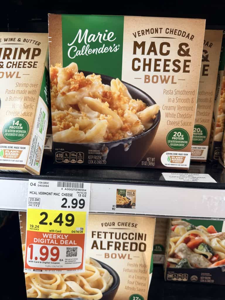 marie callenders meals kroger shelf image (2)