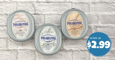 philadelphia cream cheese spread kroger krazy