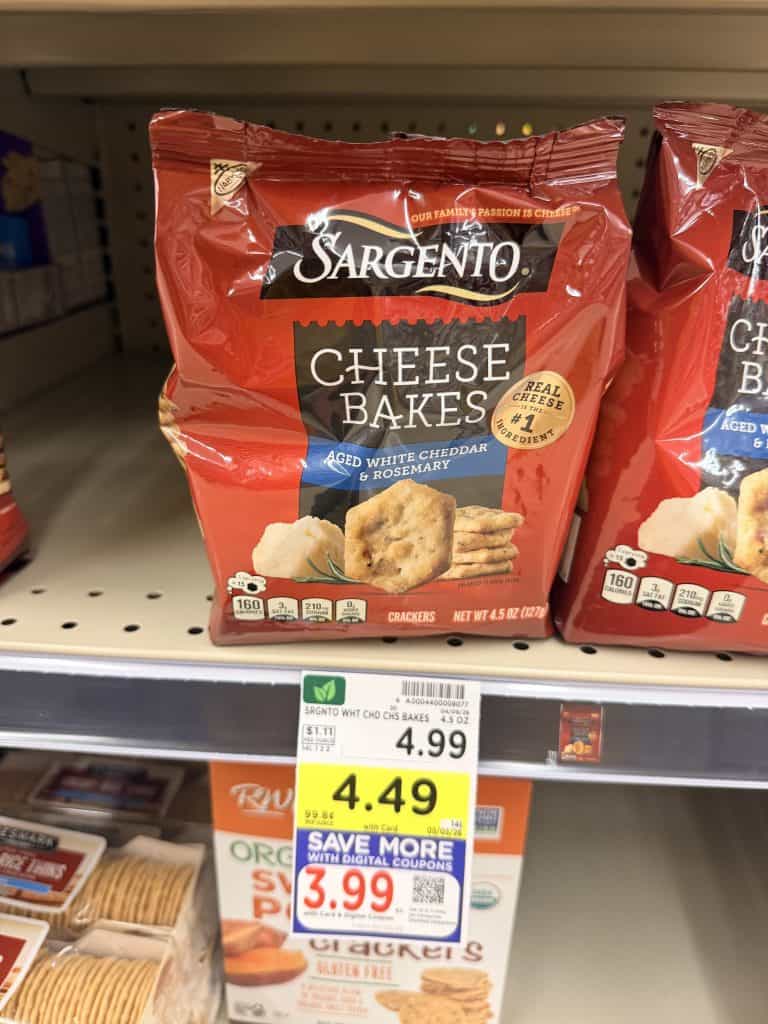 sargento cheese bakes kroger shelf image (1)