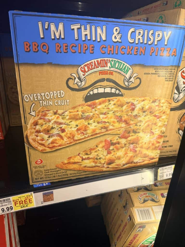 screamin sicilian pizza kroger shelf image (1)