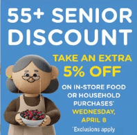 senior discount kroger