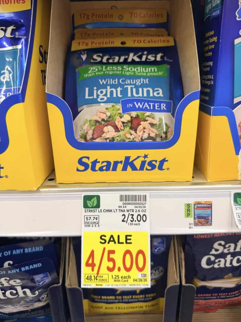 starkist tuna kroger shelf image (1)