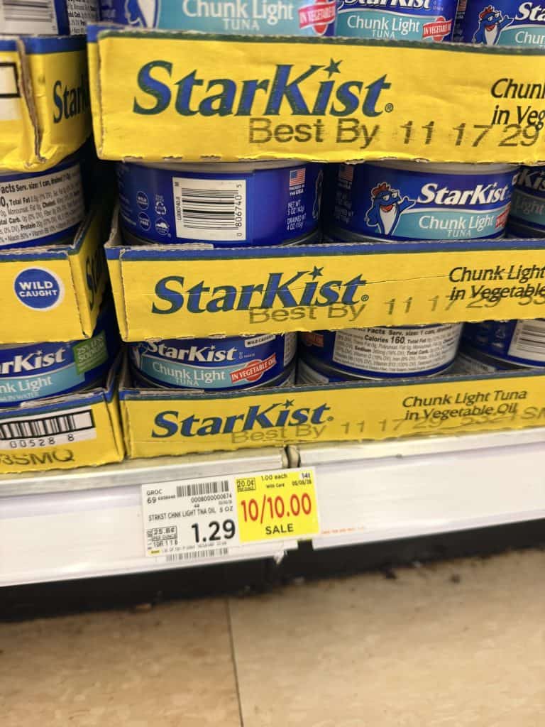 starkist tuna kroger shelf image (1)
