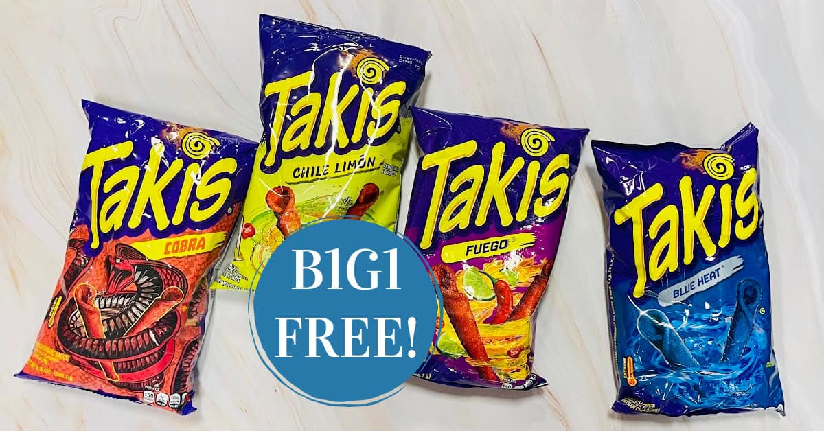 Kroger - Takis are B1G1 FREE!