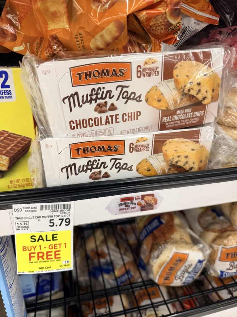 thomas bagels and muffins kroger shelf image (1)