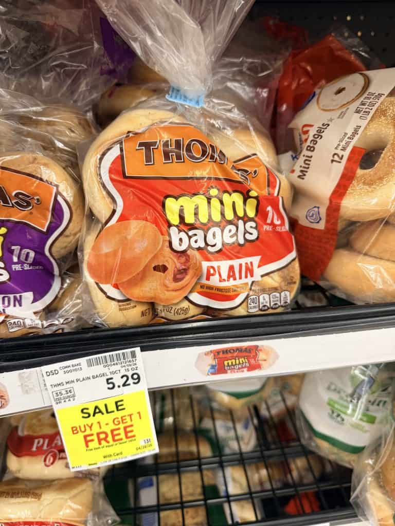 thomas bagels and muffins kroger shelf image (1)