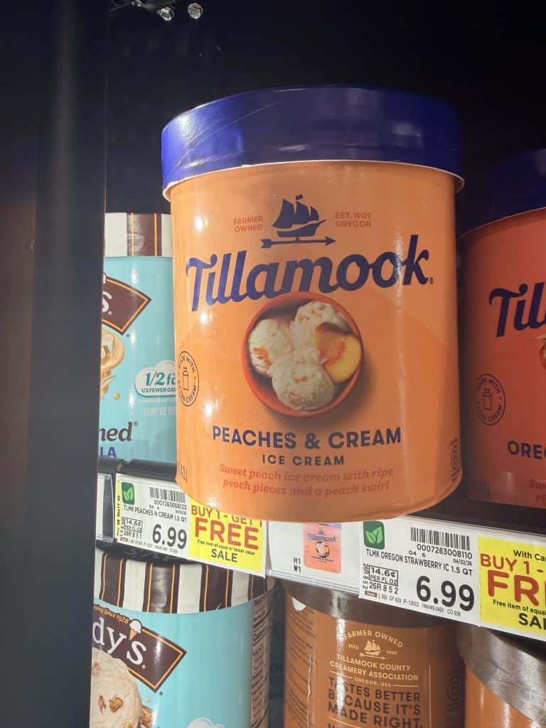 tillamook ice cream and bars kroger shelf image (19)