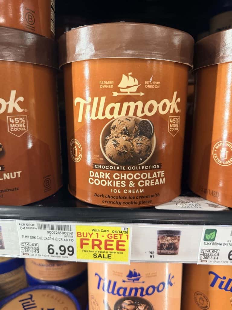 tillamook ice cream and bars kroger shelf image (19)